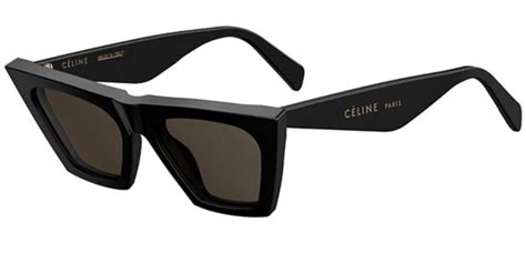 celine edge cl41468 s 807ir sunglasses black|CELINE Edge Sunglasses CL 41468/S Black .